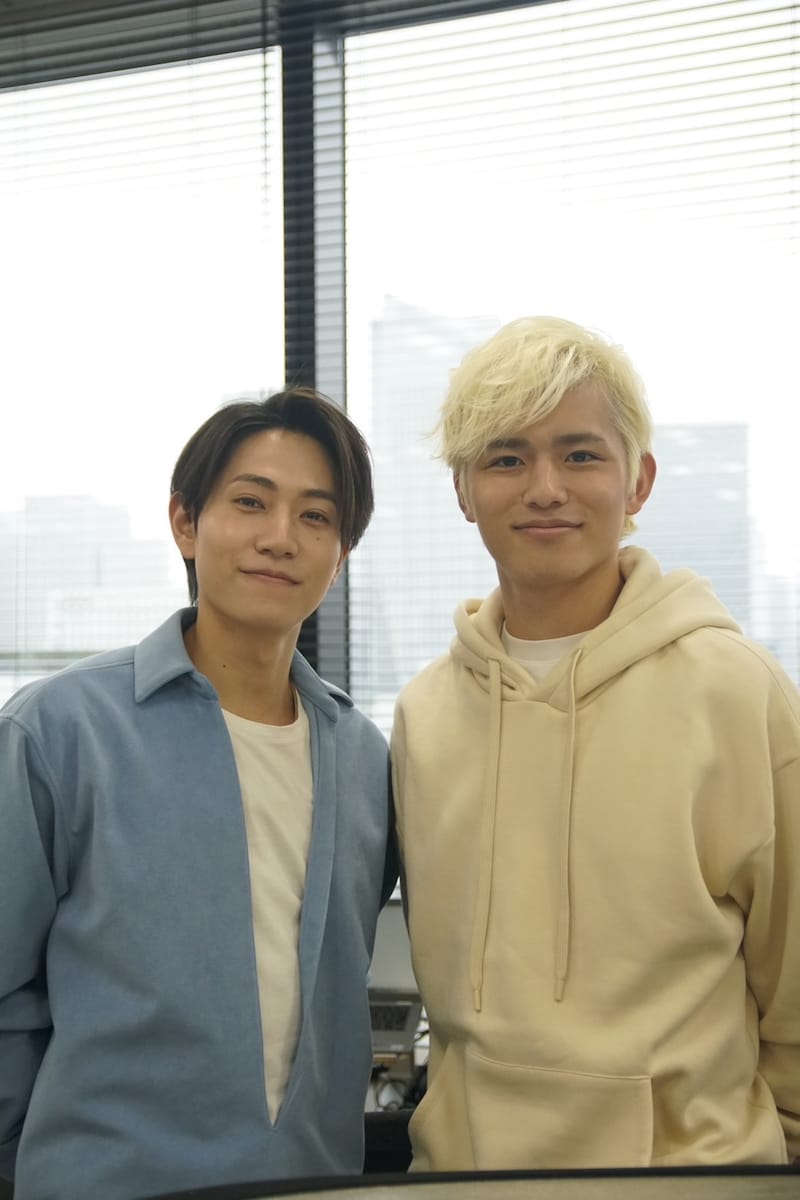 橋本将生と篠塚大輝。