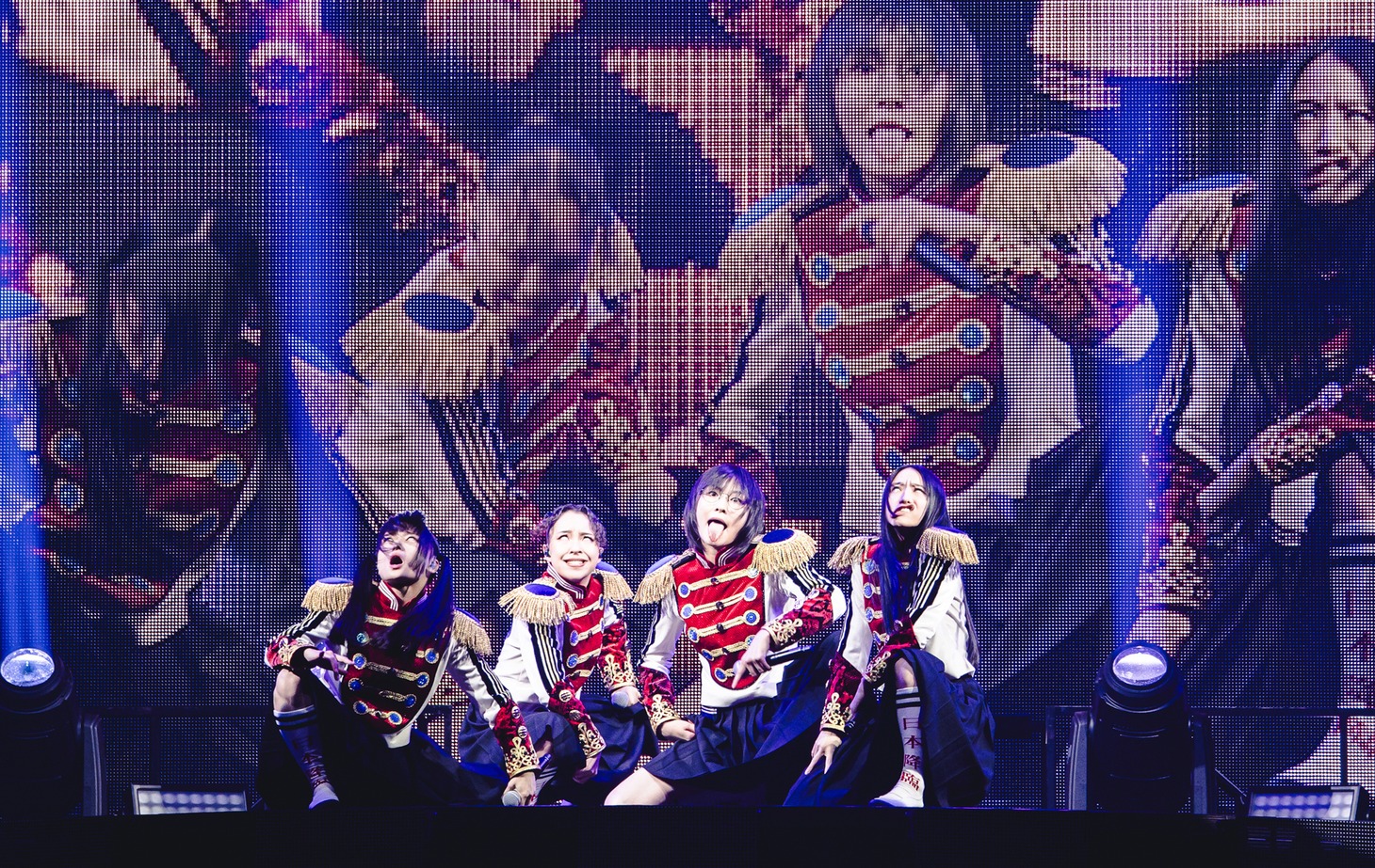 新しい学校のリーダーズ「NIPPON Calling Tour 2024」の様子。