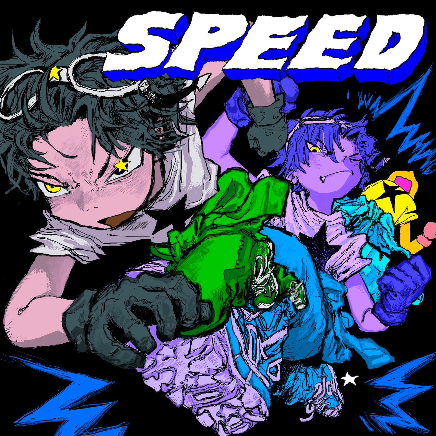 なとりの最新シングル「SPEED」ジャケット