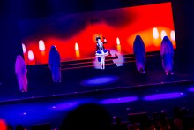 月ノ美兎「Paper Rabbit」の様子。