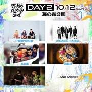 「TOKYO ISLAND 2025」2日目の出演者一覧。