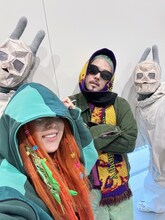 カメレオン・ライム・ウーピーパイとテークエム（梅田サイファー）。