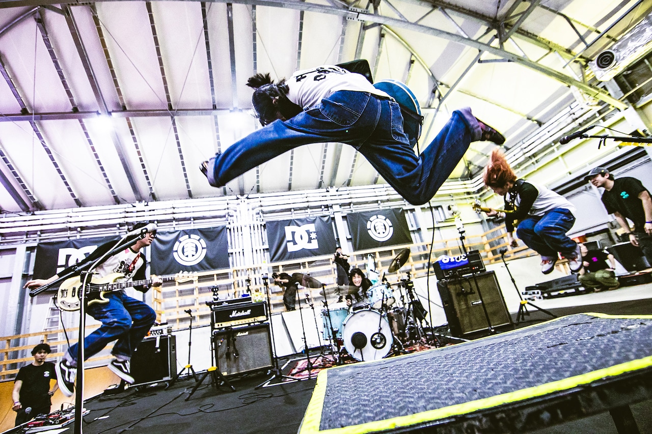 サバシスター主催「サバフェス」大成功！スケートパークに音楽が