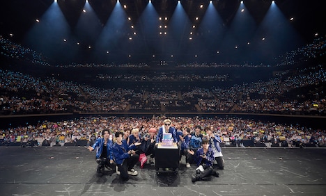 TREASURE。「2025 TREASURE FAN CONCERT [SPECIAL MOMENT] IN JAPAN」兵庫・GLION ARENA KOBE公演より。