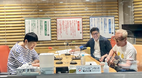 所ジョージがゲスト出演する「ゴッドアフタヌーン アッコのいいかげんに1000回」収録の様子。