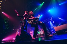 山本彩のライブの様子。（撮影：山川哲矢）