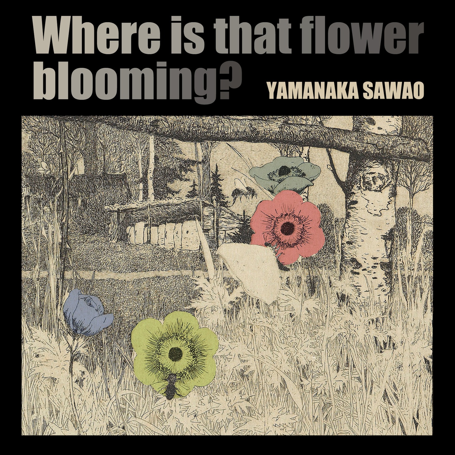 山中さわお「あの花はどこに咲いている」ジャケット