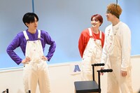 左からリョウガ、ユーキ、タカシ。