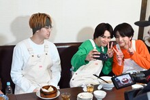 左からタカシ、タクヤ、ハル。