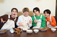 左からマサヒロ、タカシ、タクヤ、ハル。