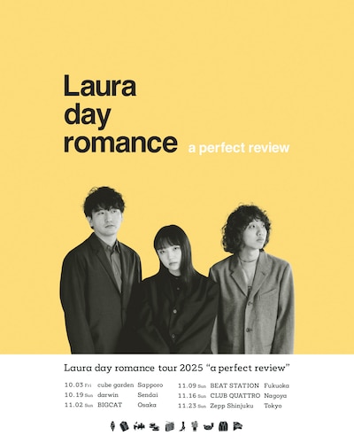 「Laura day romance tour 2025 a perfect review」告知画像
