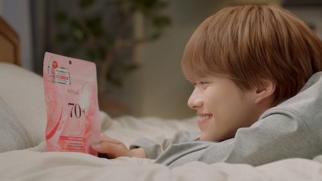 「Anua 1週間ケアシリーズ 桃篇」より。