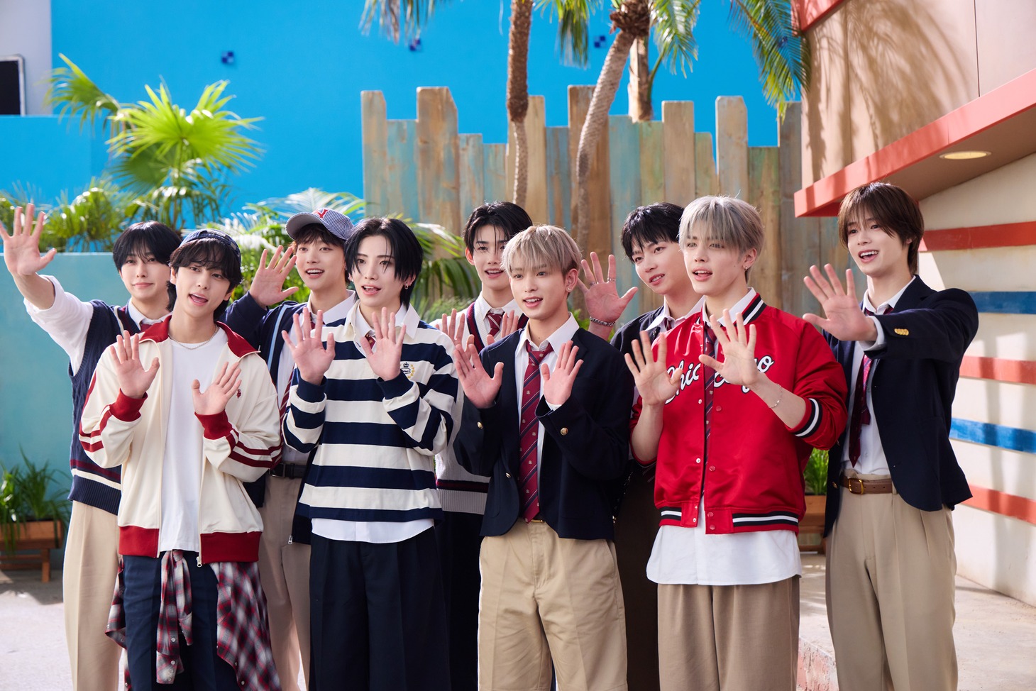 「コカ・コーラ」新CM撮影の様子。