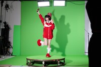 「コカ・コーラ」新CM撮影の様子。