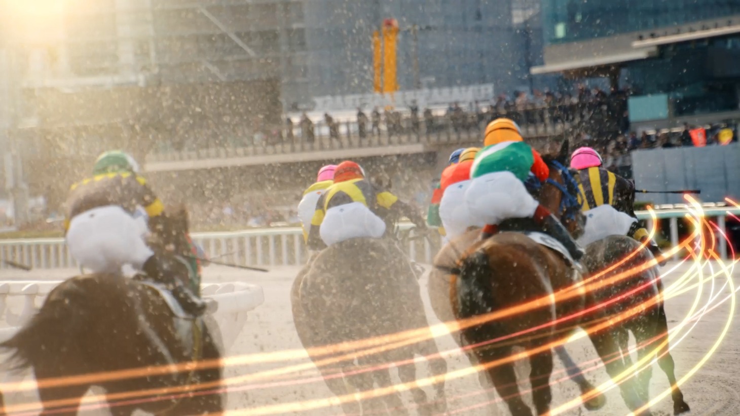 船橋競馬場の新CM「ホース編」より。