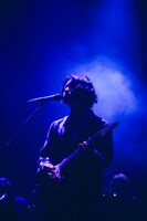 goetheの東京キネマ倶楽部公演から樋口太一（Vo, G）。（撮影：山川哲矢）