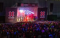 昨年の行われた「X Games Chiba 2024」の様子。©Yoshio Yoshida / X Games