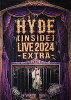 昨年行われた幕張公演の模様を収録したライブ映像作品「HYDE [INSIDE] LIVE 2024 -EXTRA-」ジャケット。