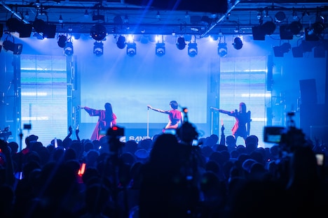 「SANDAL TELEPHONE 6th Anniversary Live 'SAKURA'」の様子。