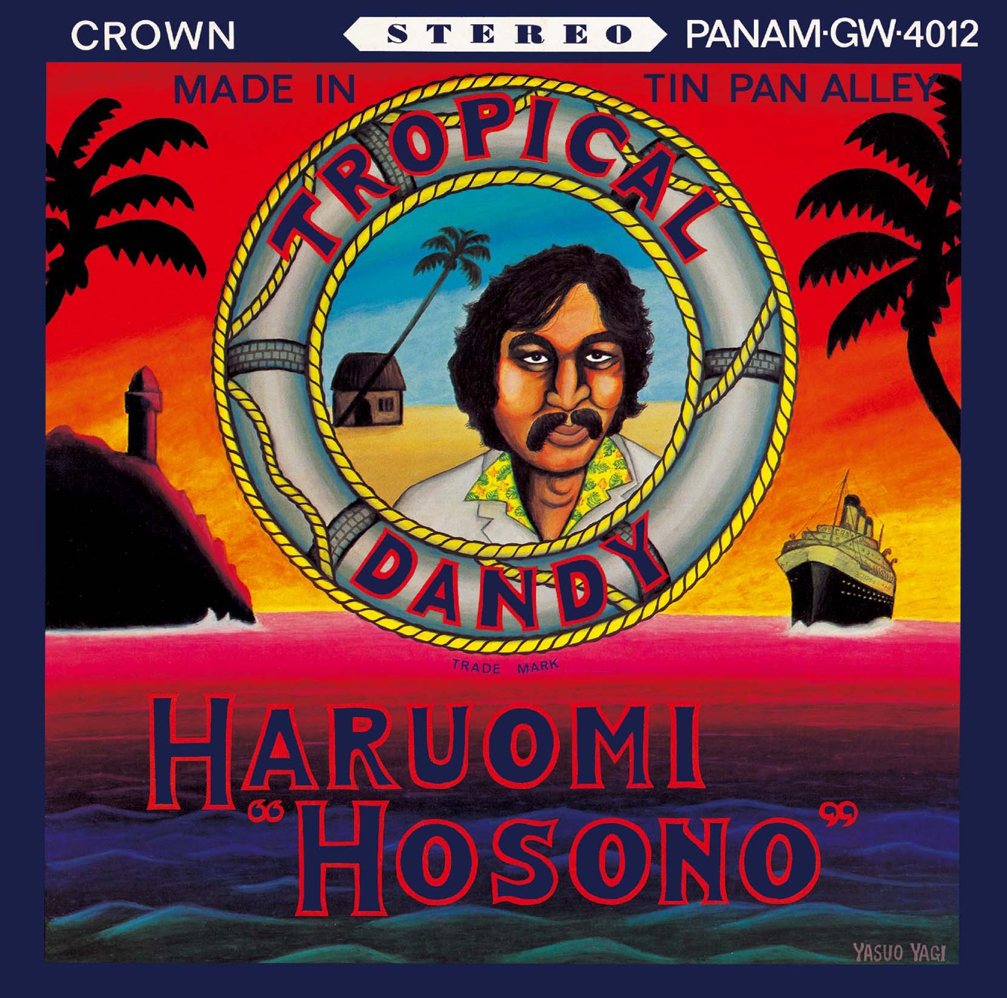 細野晴臣「TROPICAL DANDY」ジャケット