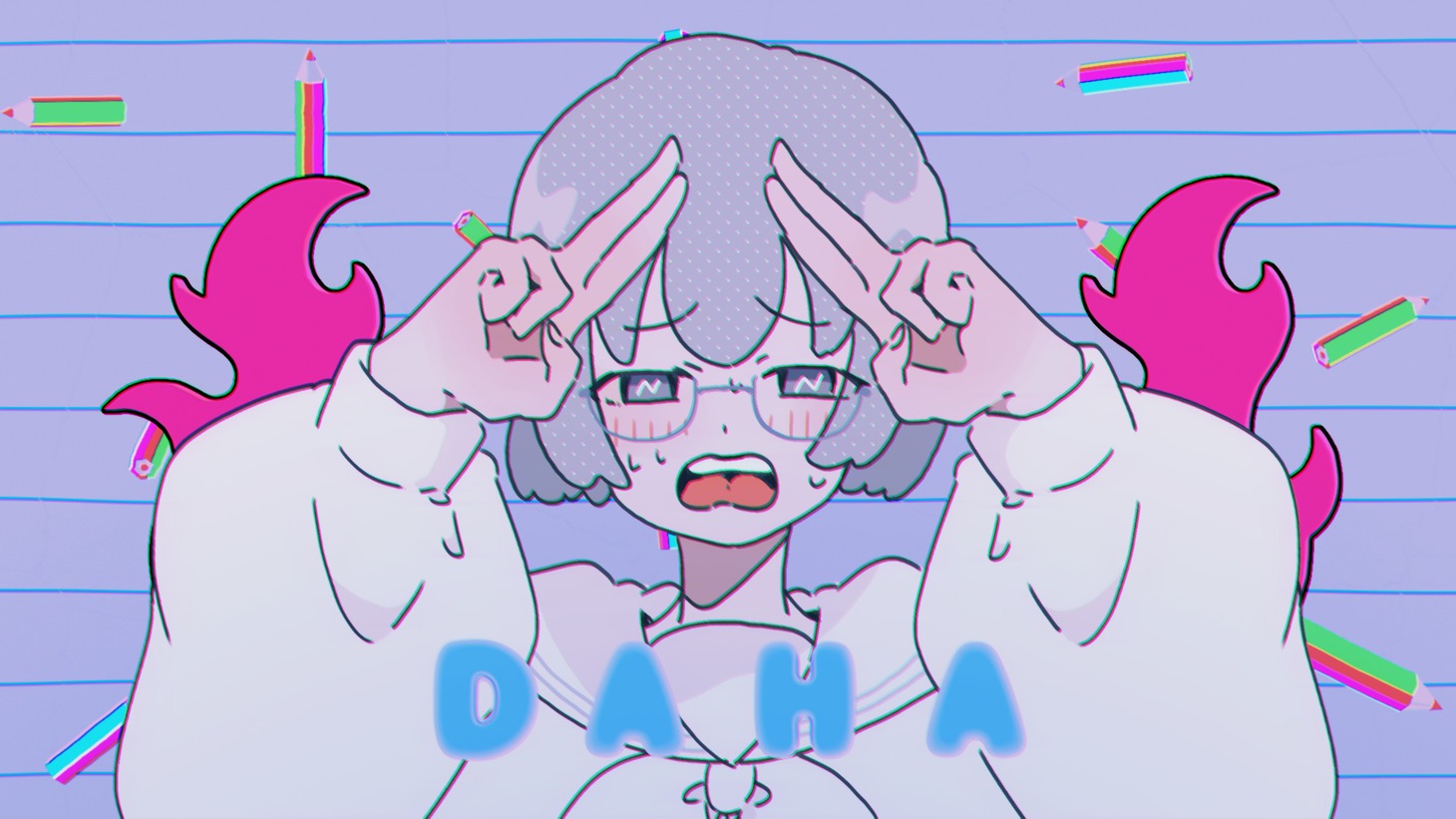 niKu「DAHA」ミュージックビデオより。©じゃがレコード