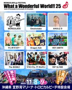 「MONGOL800 ga FESTIVAL What a Wonderful World!! 25」出演者