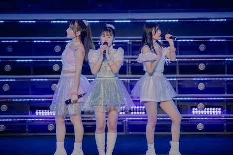 左から村田結生、土居楓奏、石井泉羽。