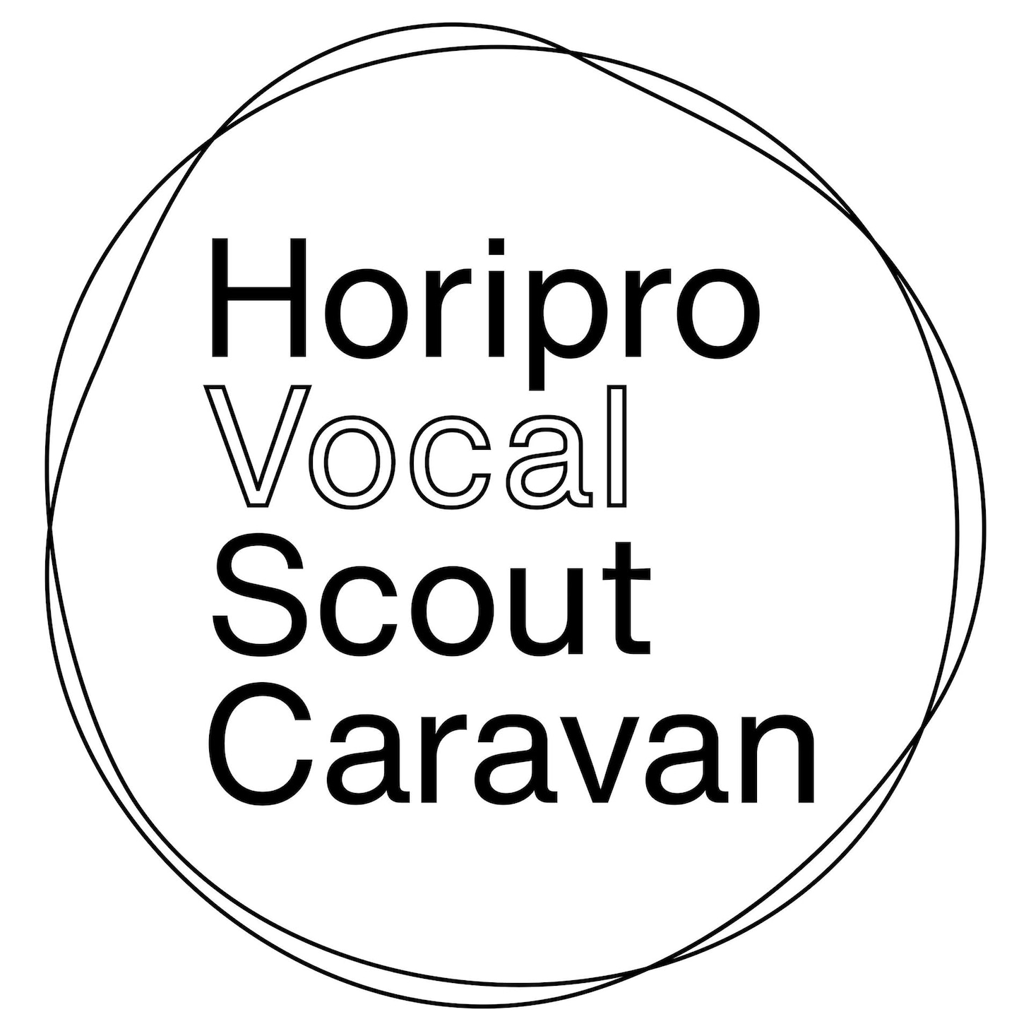 「Horipro Vocal Scout Caravan」ロゴ