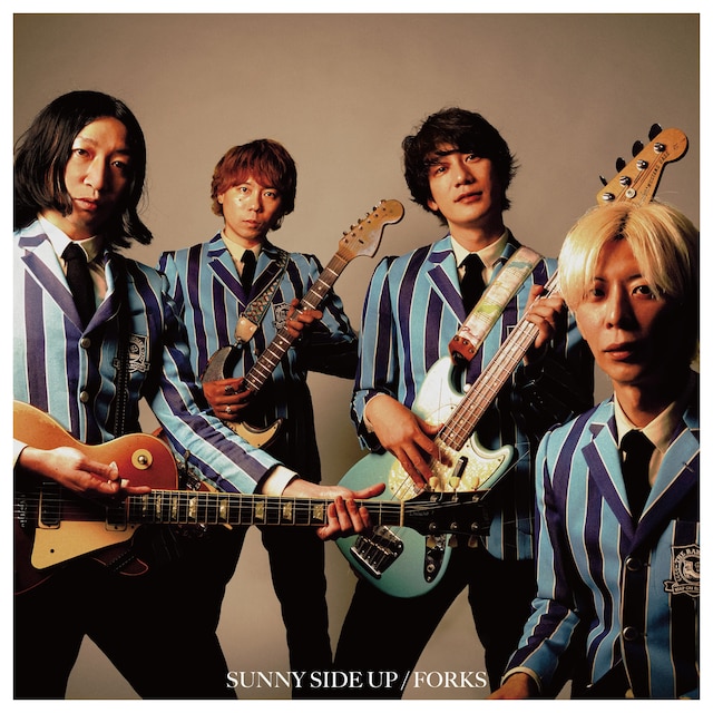 THE BAWDIES「SUNNY SIDE UP / FORKS」ジャケット
