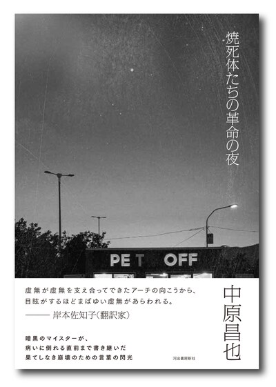 中原昌也 「焼死体たちの革命の夜」書影
