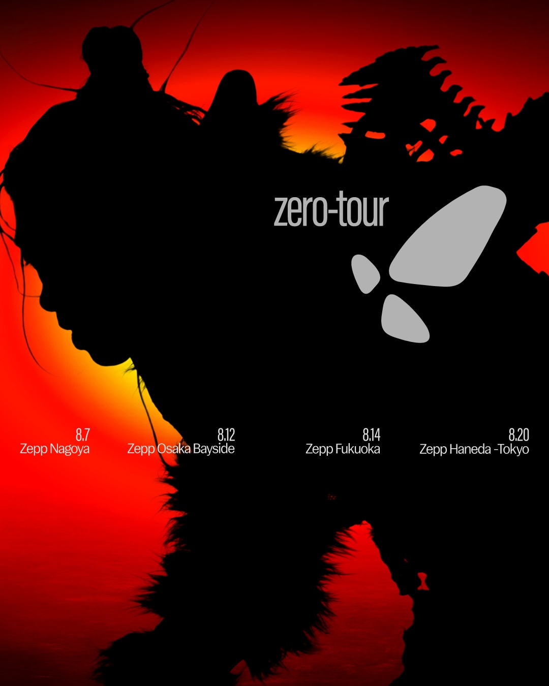 Tohji「zero-tour」ビジュアル