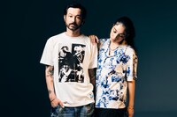 「THE BLUE HEARTS 40th Anniversary Collection by glamb×有賀幹夫」ビジュアル