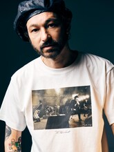 THE BLUE HEARTS
Gold Print T-Shirt