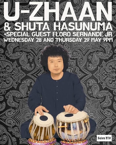 「U-zhaan & Shuta Hasunuma」香港公演ビジュアル