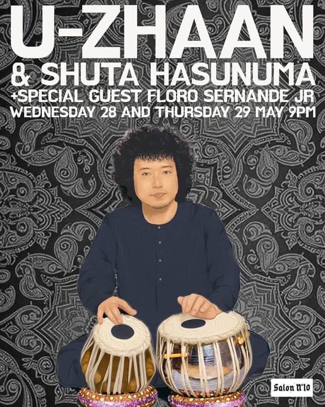 「U-zhaan & Shuta Hasunuma」香港公演ビジュアル