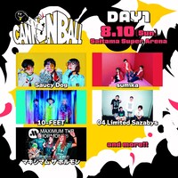 「CANNONBALL」1日目の出演者。