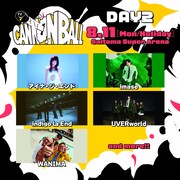 「CANNONBALL」2日目の出演者。