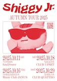 「Shiggy Jr. AUTUMN TOUR 2025」告知ビジュアル