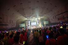 超ときめき♡宣伝部「ときめき♡春の晴れ舞台2025」の様子。