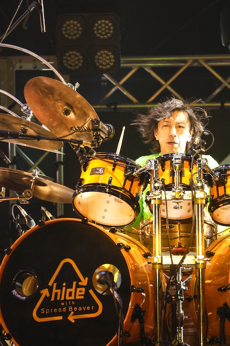 JOE（Dr）（Photo by Kazuko Tanaka［CAPS］）