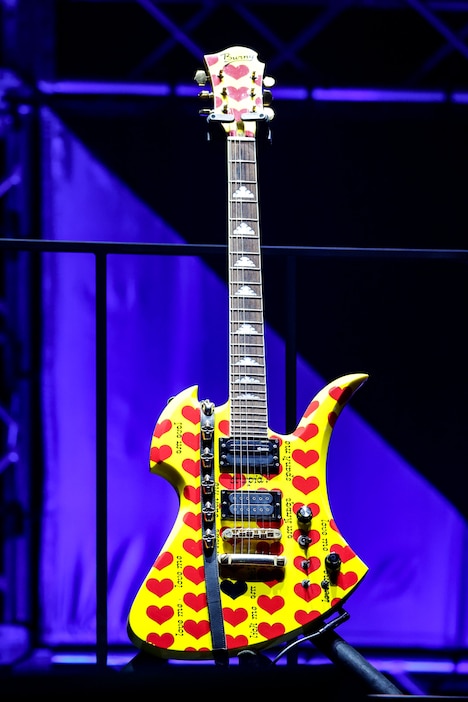 hideの愛機・MG-X（イエローハート）（Photo by Kazuko Tanaka［CAPS］）