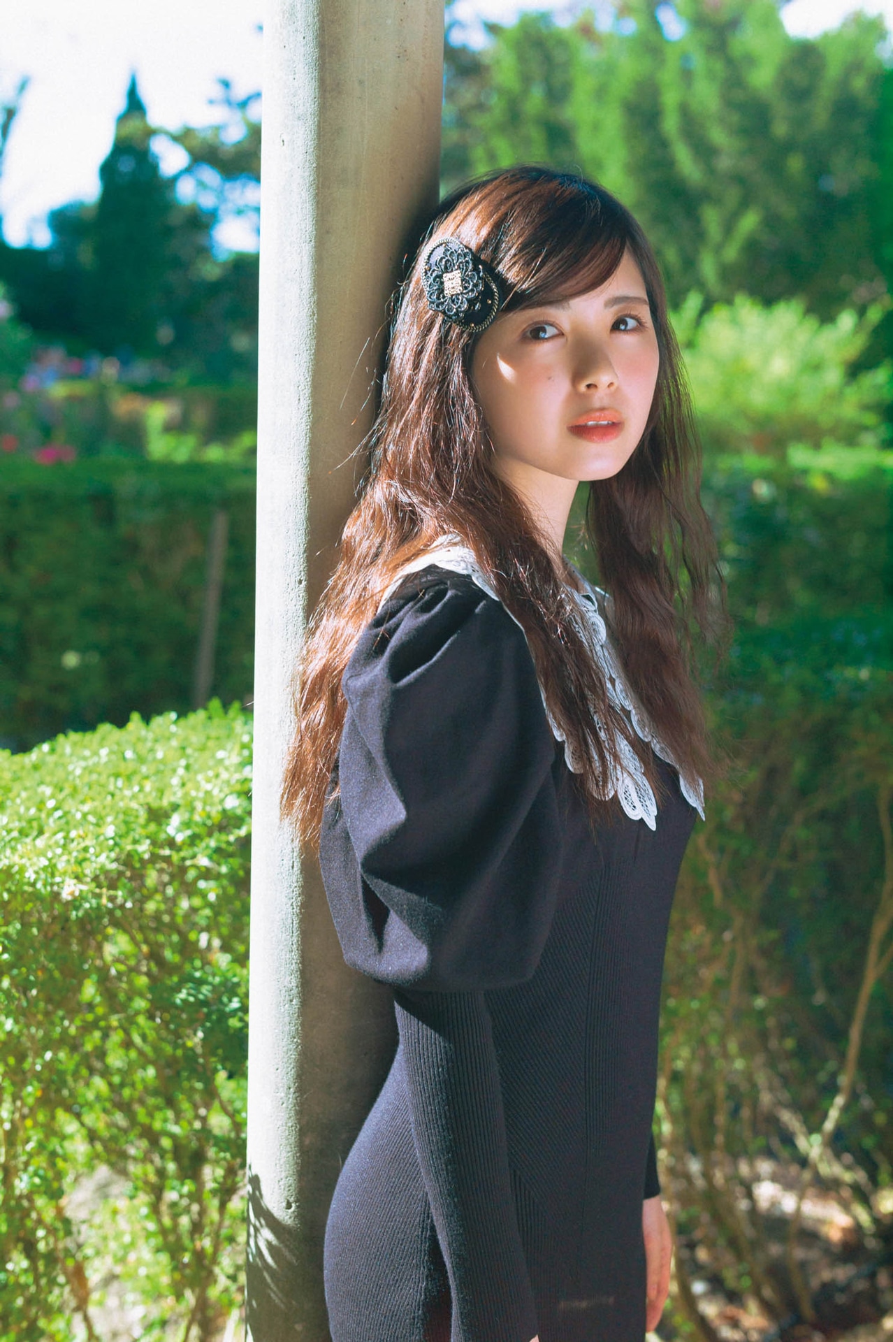 筒井あやめ（乃木坂46）1st写真集「感情の隙間」先行カット（撮影：細居幸次郎）