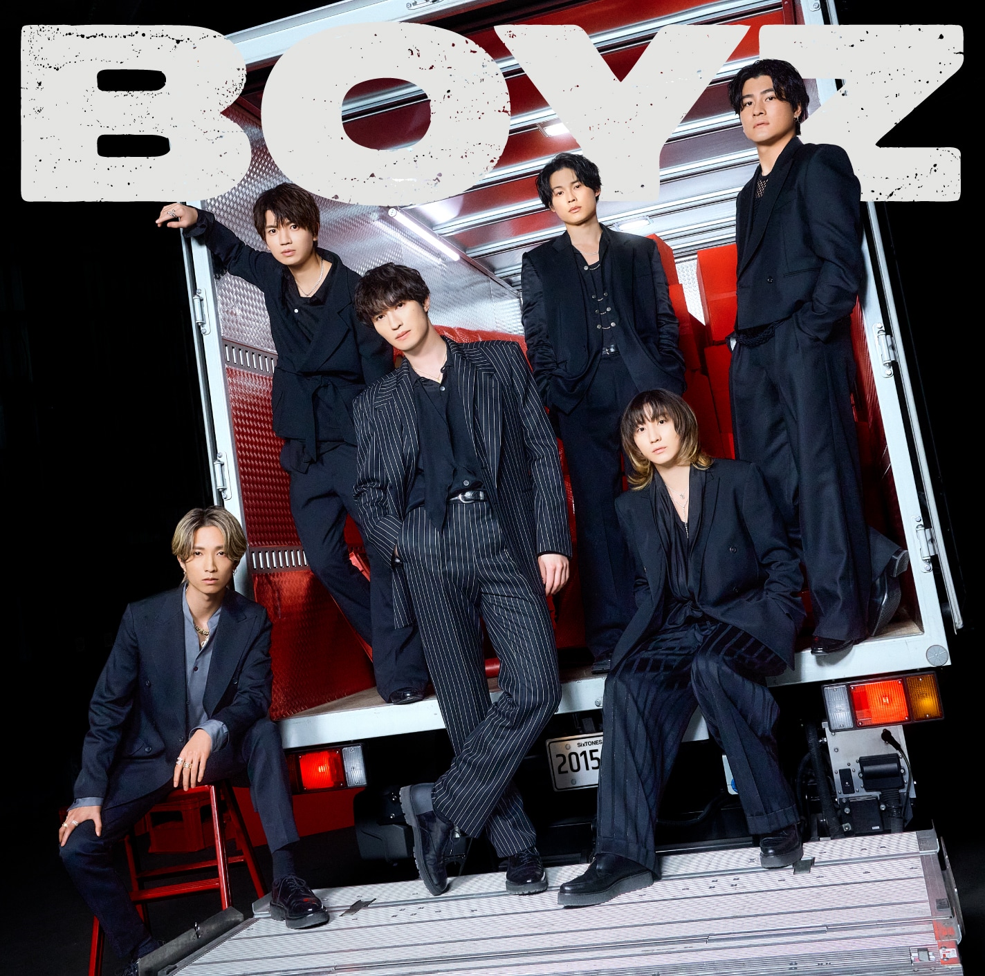 SixTONES「BOYZ」通常盤ジャケット