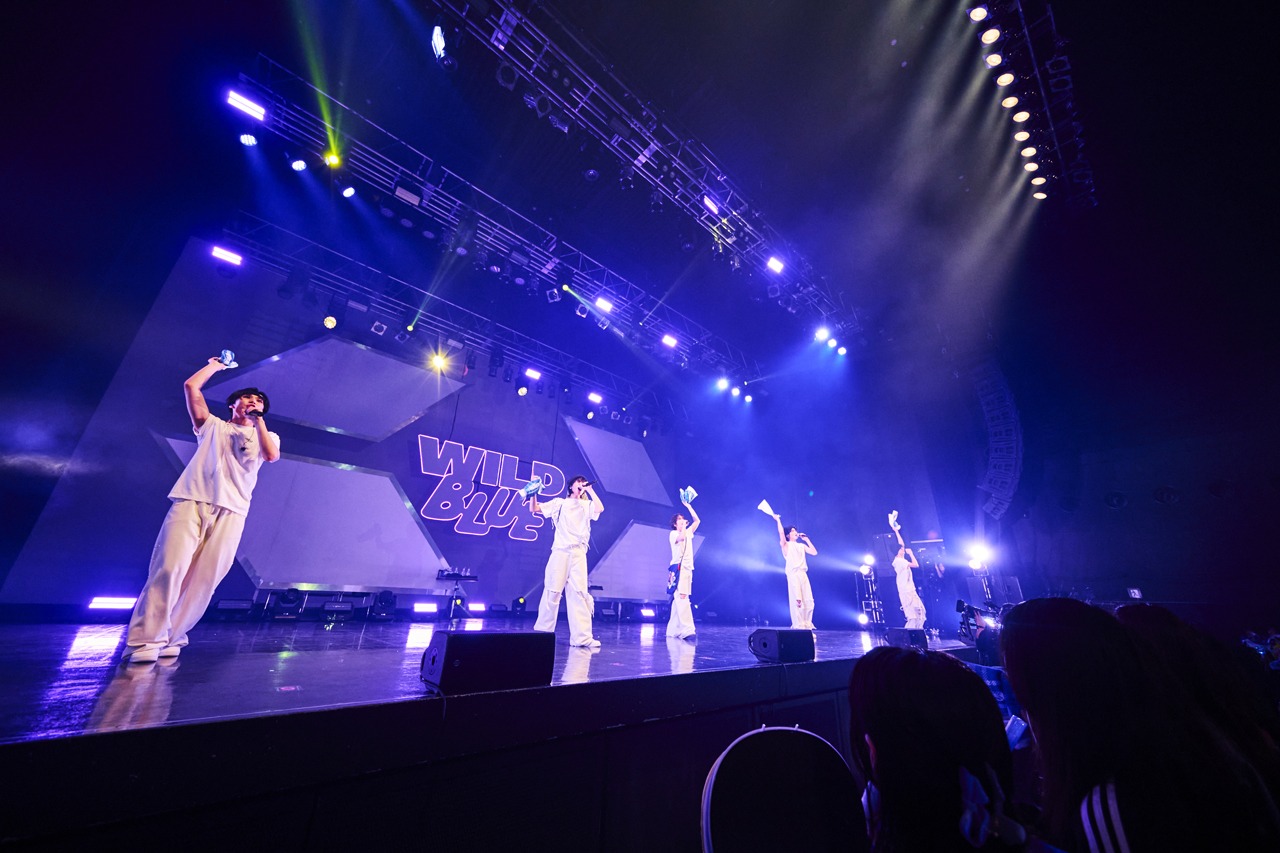 WILD BLUE「WILD BLUE LIVE TOUR 2025 The First Light」の様子。