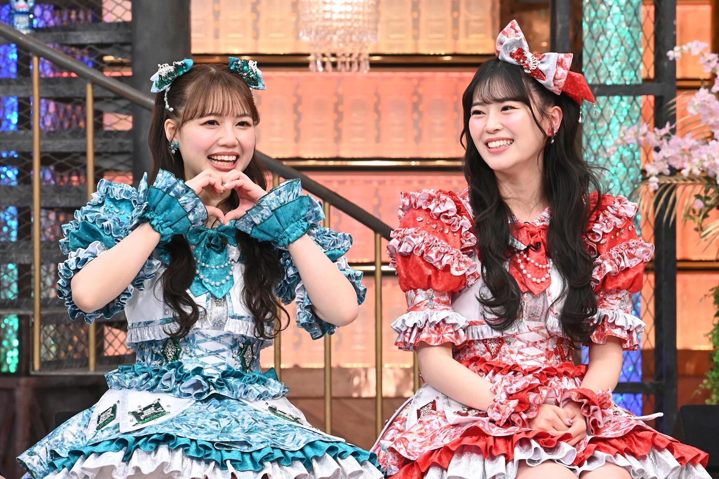 超ときめき♡宣伝部の吉川ひより、坂井仁香。