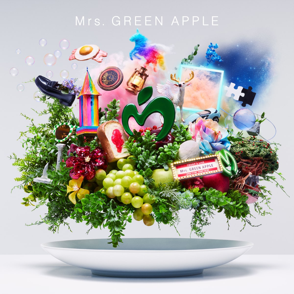 Mrs. GREEN APPLE「10」ジャケット [画像・動画ギャラリー 1/6] - 音楽 