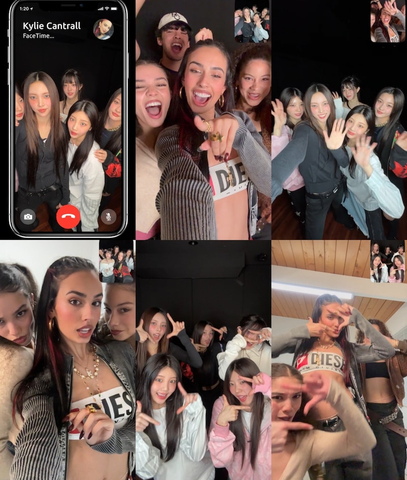 カイリー・キャントラル「See U Tonight（feat. YUNAH & MINJU of ILLIT）」ミュージックビデオより。(P)&(C) BELIFT LAB Inc.