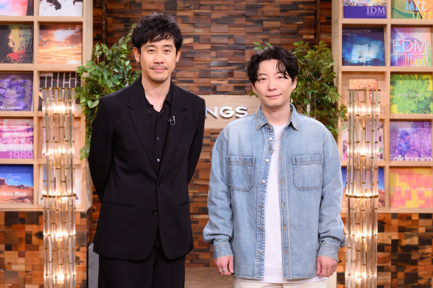 左から大泉洋、星野源。（写真提供：NHK）