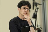 坂下雄一郎監督 ©岡本英理