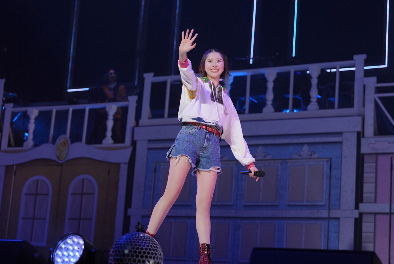 しいちゃん　　大野詩織　　日傘　アイボリー 大野詩織プロデュース 日傘